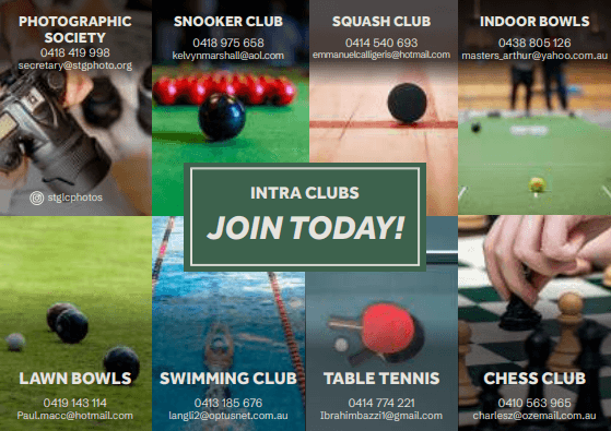 INTRA CLUBS INTRA CLUBS